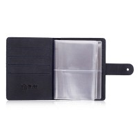 Картхолдер из кожи HiArt CH-06 Shabby Ink 7 wonders of the world