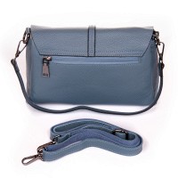 Женская кожаная сумка ALEX RAI 99104 l.blue