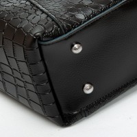 Женская кожаная сумка через плечо ALEX RAI 9349 black