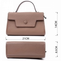 Молодежная женская кожаная сумка через плечо Vintage 22630 