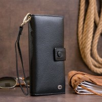 Женский кожаный кошелек ST Leather 19280 Черный