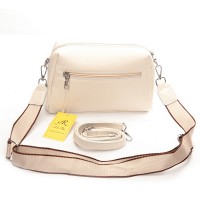 Женская кожаная сумка ALEX RAI 99122 white