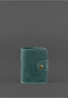 Кожаный кард-кейс BlankNote 7.1 изумруд bn-kk-7-1-iz