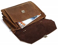 Мужской кожаный портфель Vintage 14100