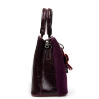 Женская замшевая сумка ALEX RAI 385 red