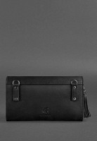 Женская кожаная сумка Элис BlankNote черная crazy horse BN-BAG-7-G-KR