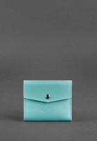 Кожаный женский кошелек BlankNote 2.1 бирюзовый BN-W-2-1-TIFFANY