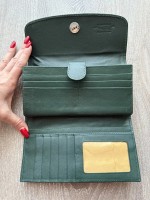 Кошелек из натуральной кожи крокодила  Ekzotic Leather cw129_1