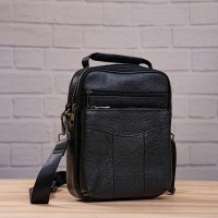 Мужская кожаная сумка через плечо Vintage 20345