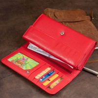 Женский кожаный кошелек ST Leather 19287 Красный