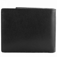 Мужской кожаный кошелек и картхолдер набор Smith & Canova 28652 (Black)
