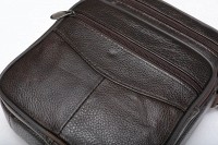 Мужская кожаная сумка через плечо Vintage 20346 