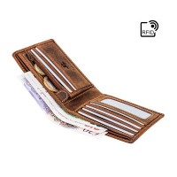 Мужской кошелек Visconti SHIELD 707 из натуральной кожи