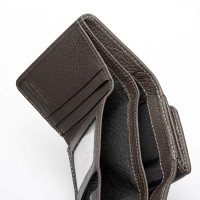 Женский кожаный кошелек Bright DR. BOND WS-403 gray