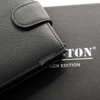 Кожаный мужской кошелек BRETTON 208-3204 black
