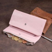 Женский кожаный клатч ST Leather 19271 Розовый