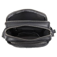 Кожаная мужская сумка через плечо John McDee 1054A