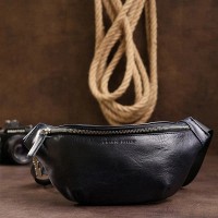 Кожаная сумка на пояс GRANDE PELLE 11569