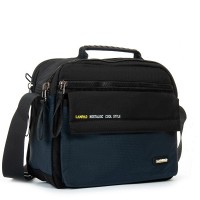 Мужская тканевая сумка через плечо Lanpad 4119 blue