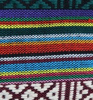 Холщовый рюкзак с этнической отделкой и отделением для ноутбука MCJH TRAUM