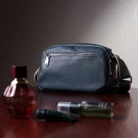 Молодежная женская кожаная сумка через плечо Vintage 22595 