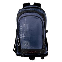 Мужской тканевый рюкзак VALIRIA FASHION DETAT2105-navy