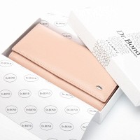 Женский кожаный кошелек Bright DR. BOND W46 pink purple
