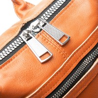 Женский кожаный рюкзак ALEX RAI 8781-9 camel