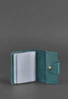 Кожаный кард-кейс BlankNote 7.1 малахит bn-kk-7-1-malachite