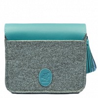 Бохо-сумка BlankNote «Лилу» фетр+кож bn-bag-3-felt-tiffany