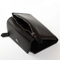 Женский кожаный кошелек Classik  DR. BOND WN-23-12 black