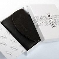 Женский кожаный кошелек Bright DR. BOND WS-239 black