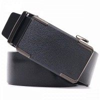 Мужской кожаный ремень автомат Vintage 20378 