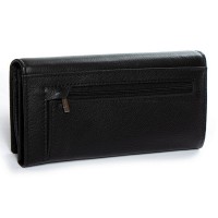 Женский кожаный кошелек Classik  DR. BOND W502 black