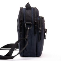 Мужская небольшая сумка через плечо и пояс Lanpad 82065 blue