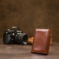 Визитница из натуральной кожи GRANDE PELLE 11411