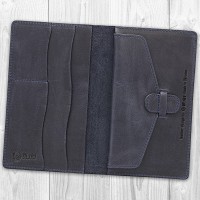 Кожаное портмоне Hi Art 7 wonders of the world PB-01-S19-4013-T002