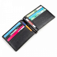 Зажим для купюр из кожи крокодила CROCODILE LEATHER 18169