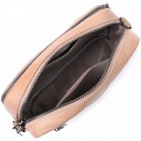 Молодежная женская кожаная сумка через плечо Vintage 22637 