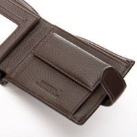 Мужской кожаный кошелек BE BRETTON M3602 brown