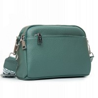 Женская кожаная сумка ALEX RAI 8960 l.green