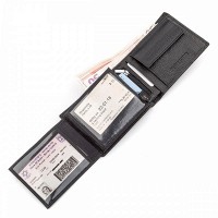 Мужской кожаный кошелек ST Leather 18327 (ST108)