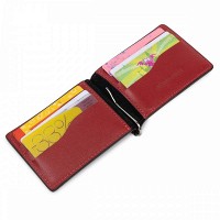 Кожаный зажим для купюр унисекс GRANDE PELLE 11541