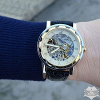 Женские часы скелетон Winner Simple II (1106)