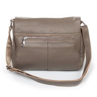 Женская кожаная сумка ALEX RAI 6504 l.grey