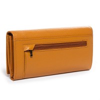 Женский кожаный кошелек Classik  DR. BOND W502 yellow