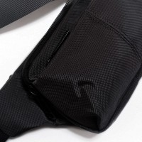 Мужская сумка на пояс Lanpad 35008 black