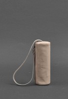 Женская кожаная ключница 3.0 Тубус светло-бежевая краст BN-KL-3-LIGHT-BEIGE