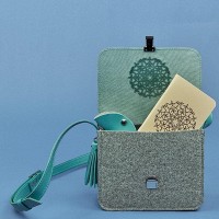 Бохо-сумка BlankNote «Лилу» фетр+кож bn-bag-3-felt-tiffany