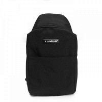 Мужская тканевая сумка-слинг Lanpad 3072 black